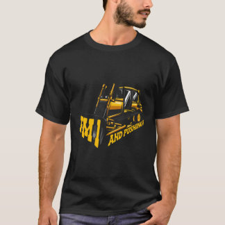 I'M 1 And Pushing It Construction Truck 1St Birthd T-Shirt