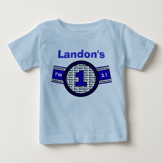 I'm 1! Birthday Shirt (Front)