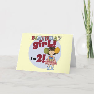 I'm 2  Birthday Girl T-shirts and Gifts Card