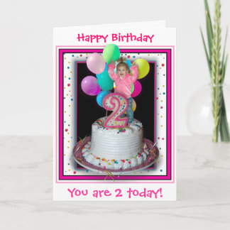 I'm 2! card