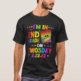 I'm 2Nd Grade On Twosday 02-22-2022 Twosday 2022 P T-Shirt