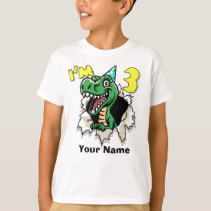 I'm 3 Dinosaur T-Shirt