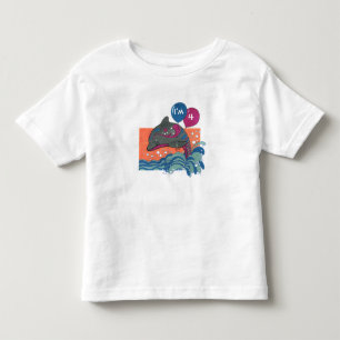 "I'm 4" Dolphin Tee