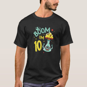 I'm 4 Science  Future Scientist Happy Birthday Pre T-Shirt