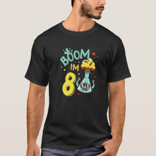 I'm 4 Science Future Scientist Happy Birthday Pre T-Shirt