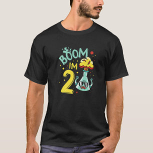 I'm 4 Science  Future Scientist Happy Birthday Pre T-Shirt