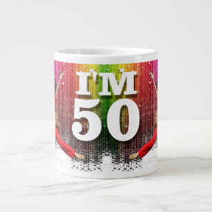 I'm 50 Sally O'Malley Funny 50th Birthday Retro Large Coffee Mug