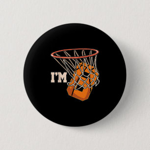 I'm 8 Sketll Theme Birthday Party Celebration 8th 6 Cm Round Badge