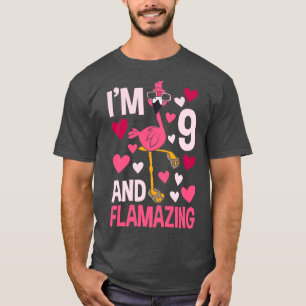 Im 9 And Flamazing Flamingo T-Shirt