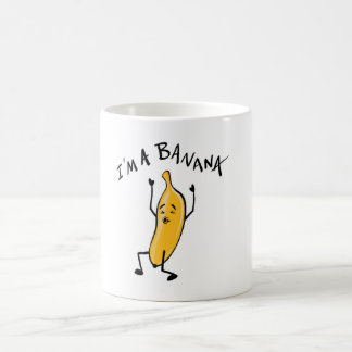 Im a Banana cartoon  for Banana Lovers Coffee Mug
