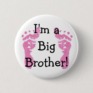 I'm a Big Brother! 6 Cm Round Badge