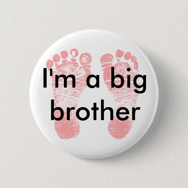 I'm a big brother pin (Front)