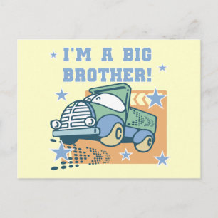 I'm a Big Brother - Truck Tshirts and Gifts Postcard