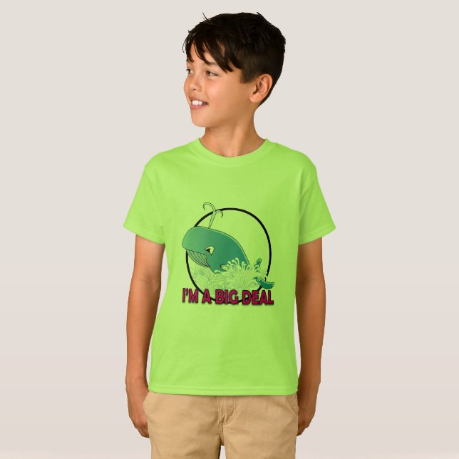 I'm A Big Deal - Kids' Basic T-Shirt (Front Full)