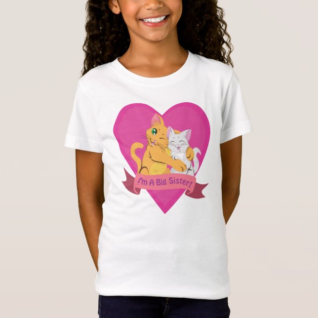 "I'm A Big Sister!" T-Shirt (Front)