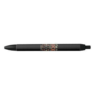 Im A Biker I Do What I Want Funny Motorcycle Motor Black Ink Pen