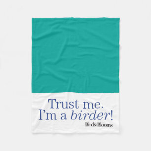I'm a Birder Fleece Blanket