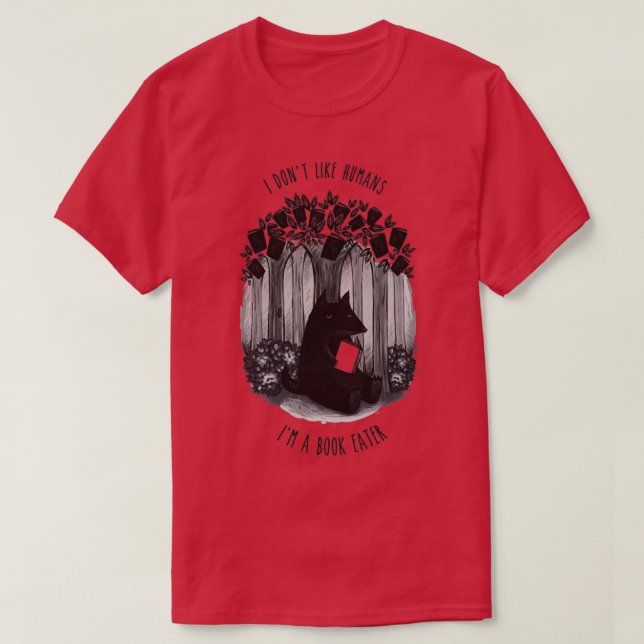 Im a book eater T-Shirt (Design Front)