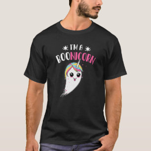 I'm A Boonicorn Unicorn Ghost Halloween Girls _2 T-Shirt