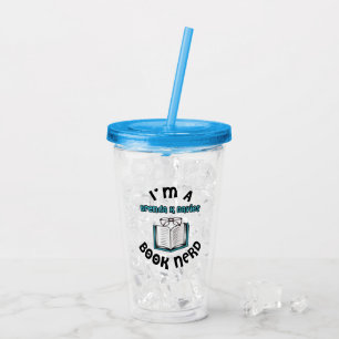 I'm A Brenda K Davies Book Nerd Acrylic Tumbler