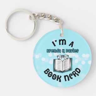 I'm A Brenda K Davies Book Nerd Key Ring