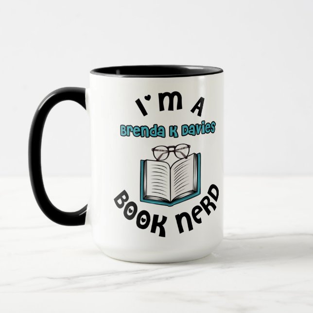 I'm A Brenda K Davies Book Nerd Mug (Left)