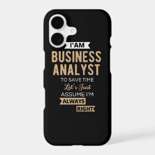 im a business analyst to save time
