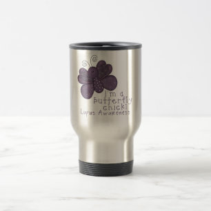 I'm a butterfly chick travel mug