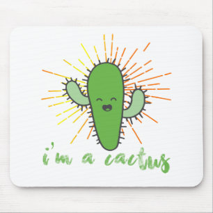 i'm a cactus mouse mat