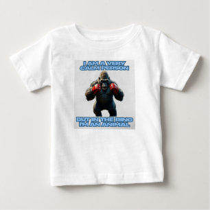 I'm a Calm Person But in the Ring I'm an Animal Baby T-Shirt