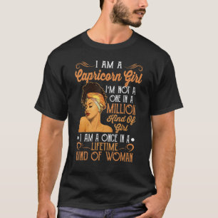I'm A Capricorn Girl Black Women Capricorn Girl T-Shirt