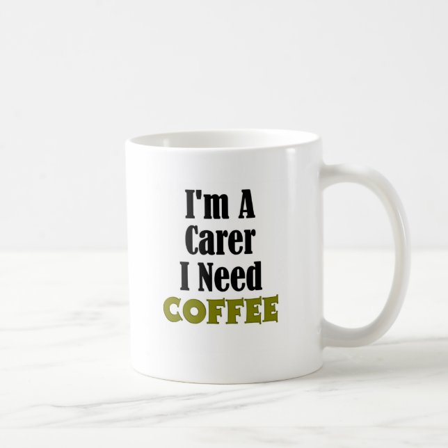 im a carer coffee mug (Right)