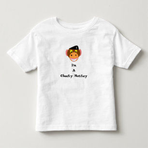 , I'm A Cheeky Monkey Toddler T-Shirt