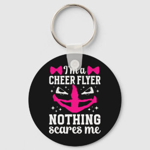 I'm A Cheer Flyer Cheerleading Flyer Cheerleader F Key Ring