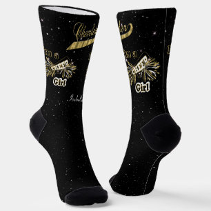 I'm a Cheer Girl - Gold Socks