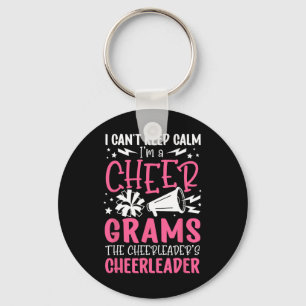 I'm A Cheer Grams Of A Cheerleader Grams Grandma Key Ring