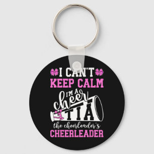 I'm A Cheer Tia Of A Cheerleader Tia Cheerleading Key Ring