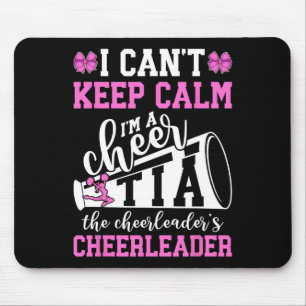 I'm A Cheer Tia Of A Cheerleader Tia Cheerleading  Mouse Mat
