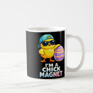 Im A Chick Magnet Funny Easter Chick Pun For Boys  Coffee Mug
