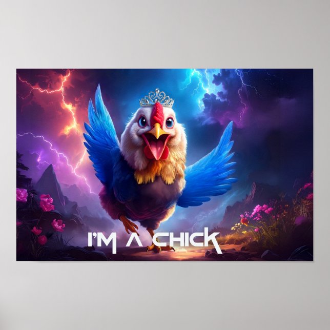 I'M A CHICK POSTER (Front)