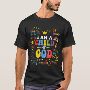 Im A Child Of God Christian Retro Jesus Faith Boys T-Shirt