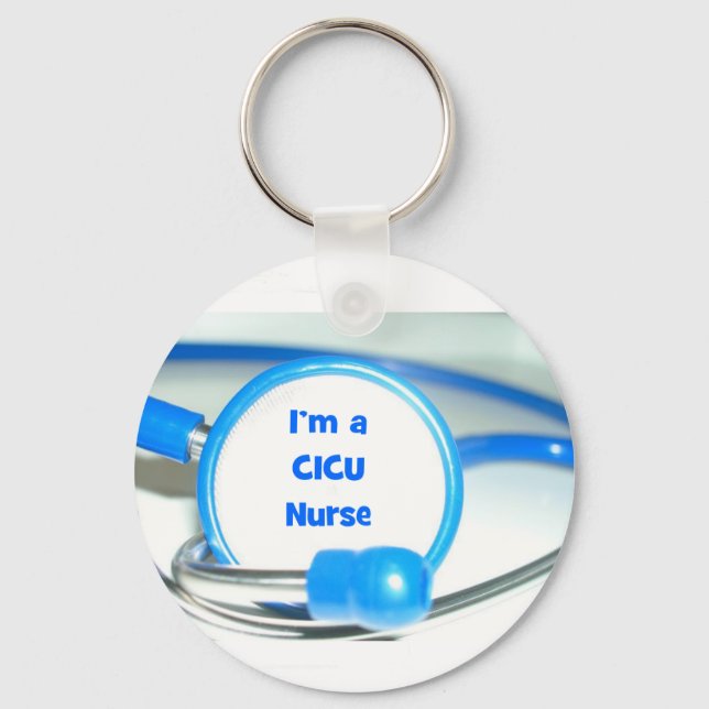 I'm a CICU Nurse Keychain (Front)
