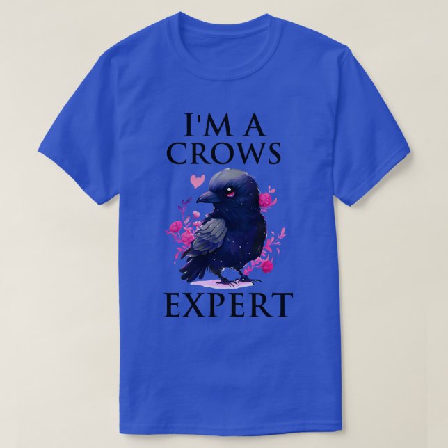 Im A Crows Expert T-Shirt (Design Front)