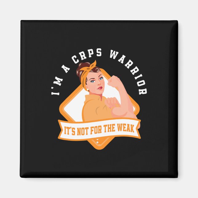 I'm A Crps Warrior Fighter Rsd Crps Awareness  Magnet (Front)