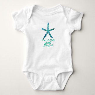 I'm A Cute Little Starfish Baby Bodysuit