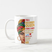 I'm A December Queen Quotes Birthday Gifts 
