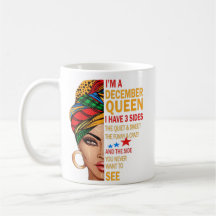 I'm A December Queen Quotes Birthday Gifts