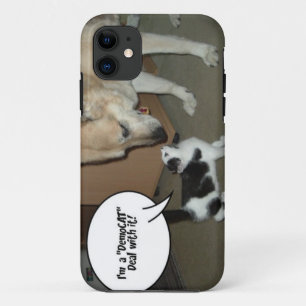 I'm a DemoCAT Deal with It! iPhone 11 Case