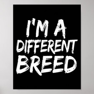 Im A Different Breed _ Epic Motivational Work Out  Poster