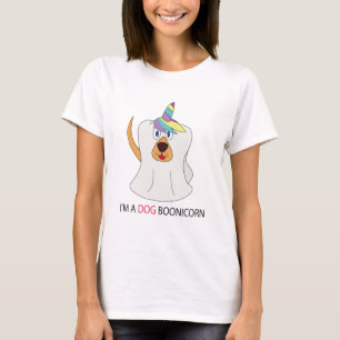I'm a Dog Boonicorn Cute Ghost Unicorn T-Shirt